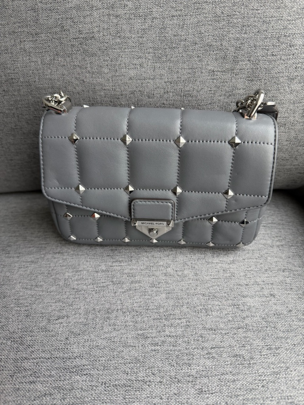 Michael Kors Soho Small Chain Leather Shoulder Bag